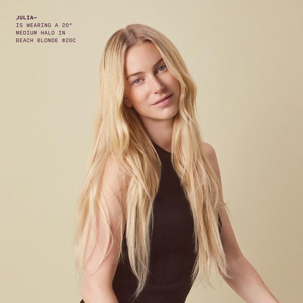 Sitting Pretty Halo Hair Extensions Color Swatch #4