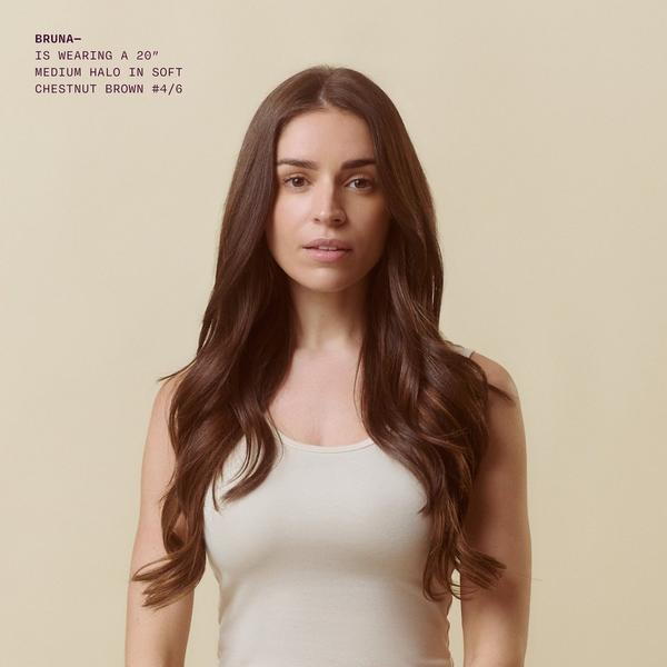 Sitting Pretty Halo Hair Extensions Color Swatch #4