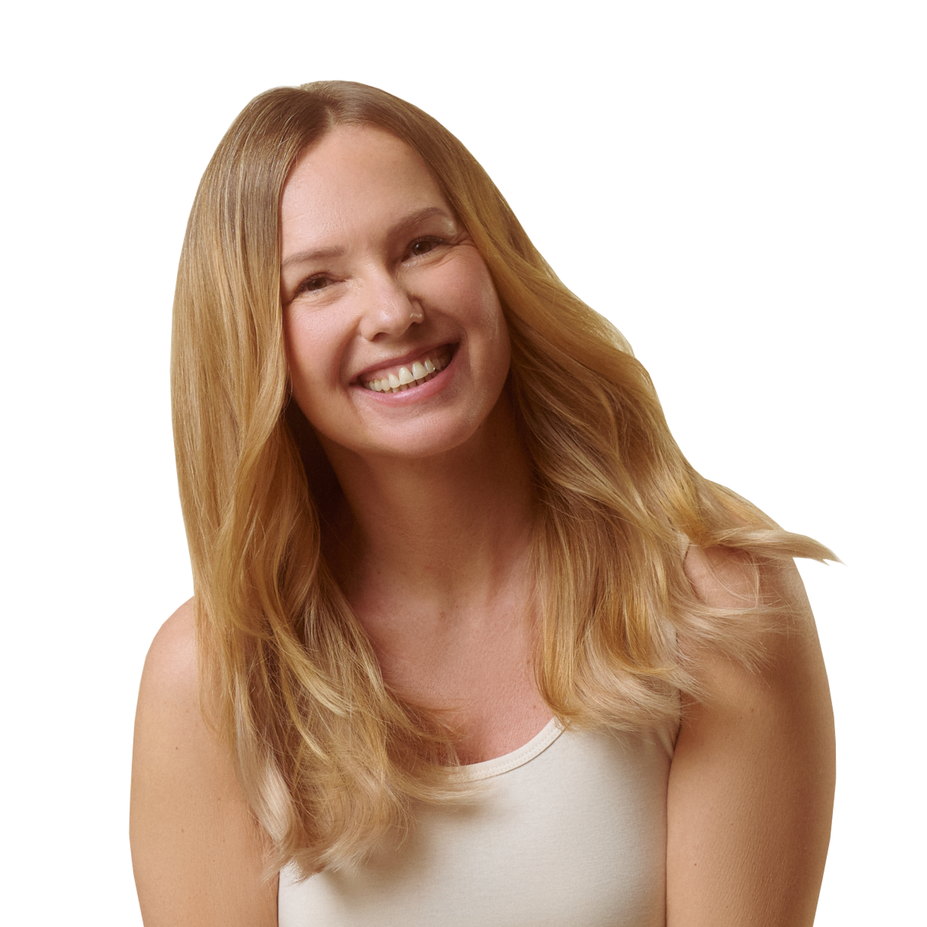 Sitting Pretty Soft Bronde Halo Human Hair Extension #1