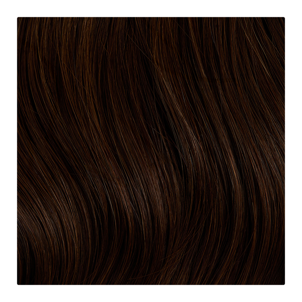 Sitting Pretty Espresso Brown Blend Halo Human Hair Extension #2