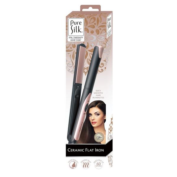 Pure Silk Ceramic Flat Iron Hair Straightener #6