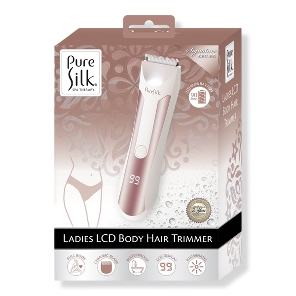 Pure Silk Rechargeable Body Hair Trimmer with 4 Guide Combs #1