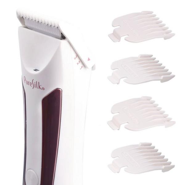 Pure Silk Rechargeable Body Hair Trimmer with 4 Guide Combs #7