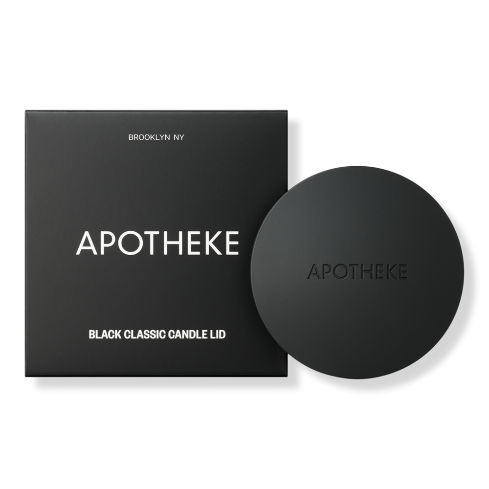 APOTHEKE Classic Candle Lid - Black Classic Candle Lid