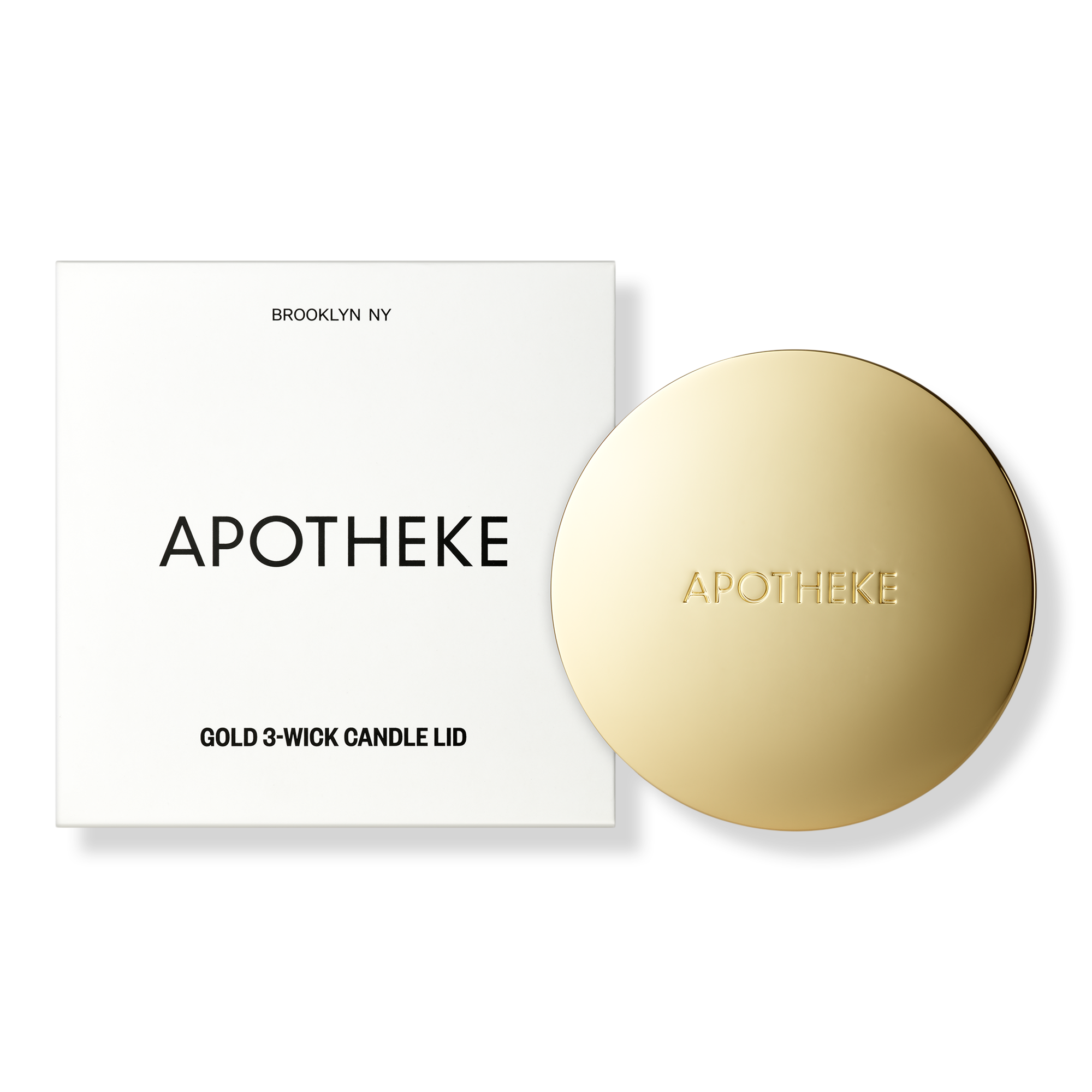 APOTHEKE 3-Wick Candle Lid #1