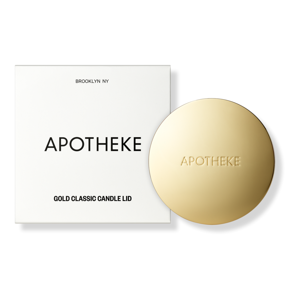 APOTHEKE Classic Candle Lid - Gold Classic Candle Lid