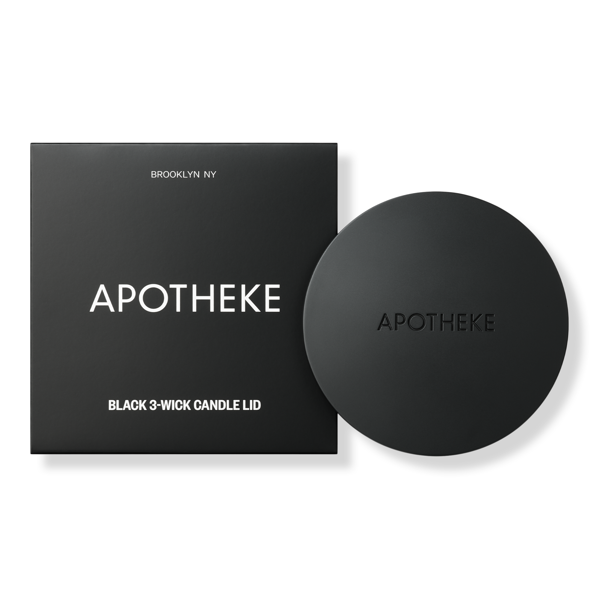 APOTHEKE 3-Wick Candle Lid #1