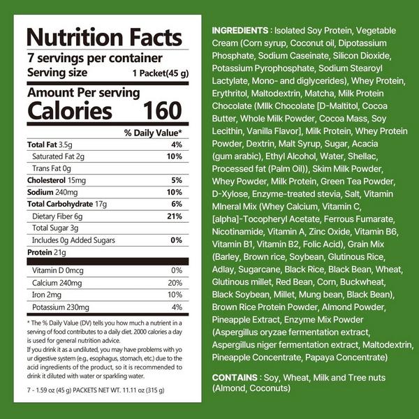 Flimeal Green Tea Matcha Protein Shake #8