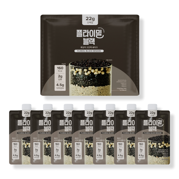 Flimeal Black Sesame Protein Shake #1