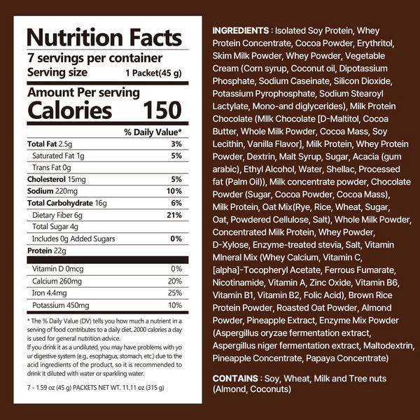 Flimeal Chocolate Protein Shake #8