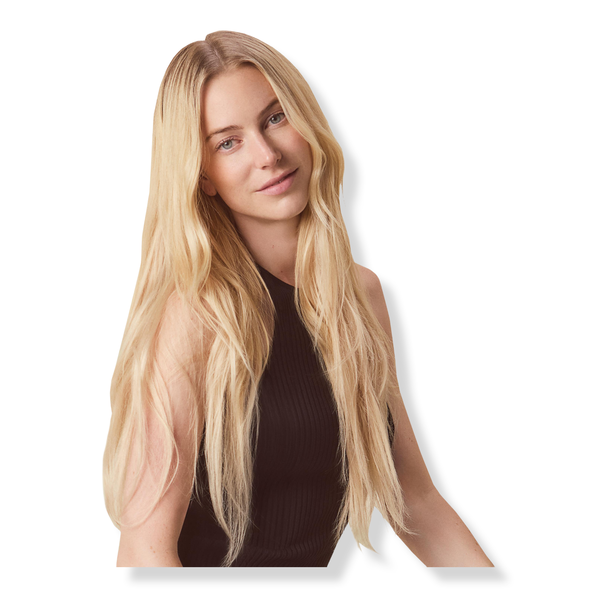 Sitting Pretty Beach Blonde Halo Human Hair Extension #1