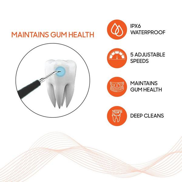 Sharper Image Waterproof Electric Plaque Remover #2