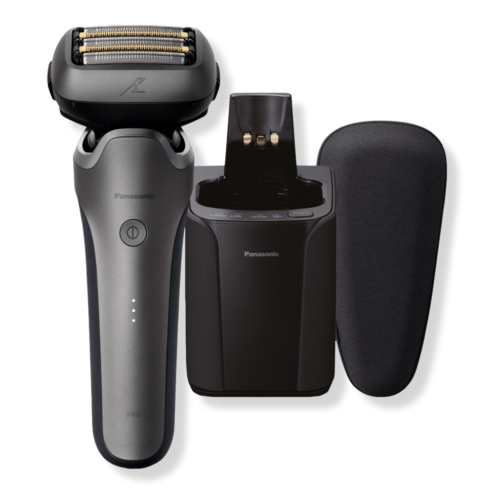 Panasonic ARC5 PRO Men's 5-Blade Electric Razor - with clean & charge station