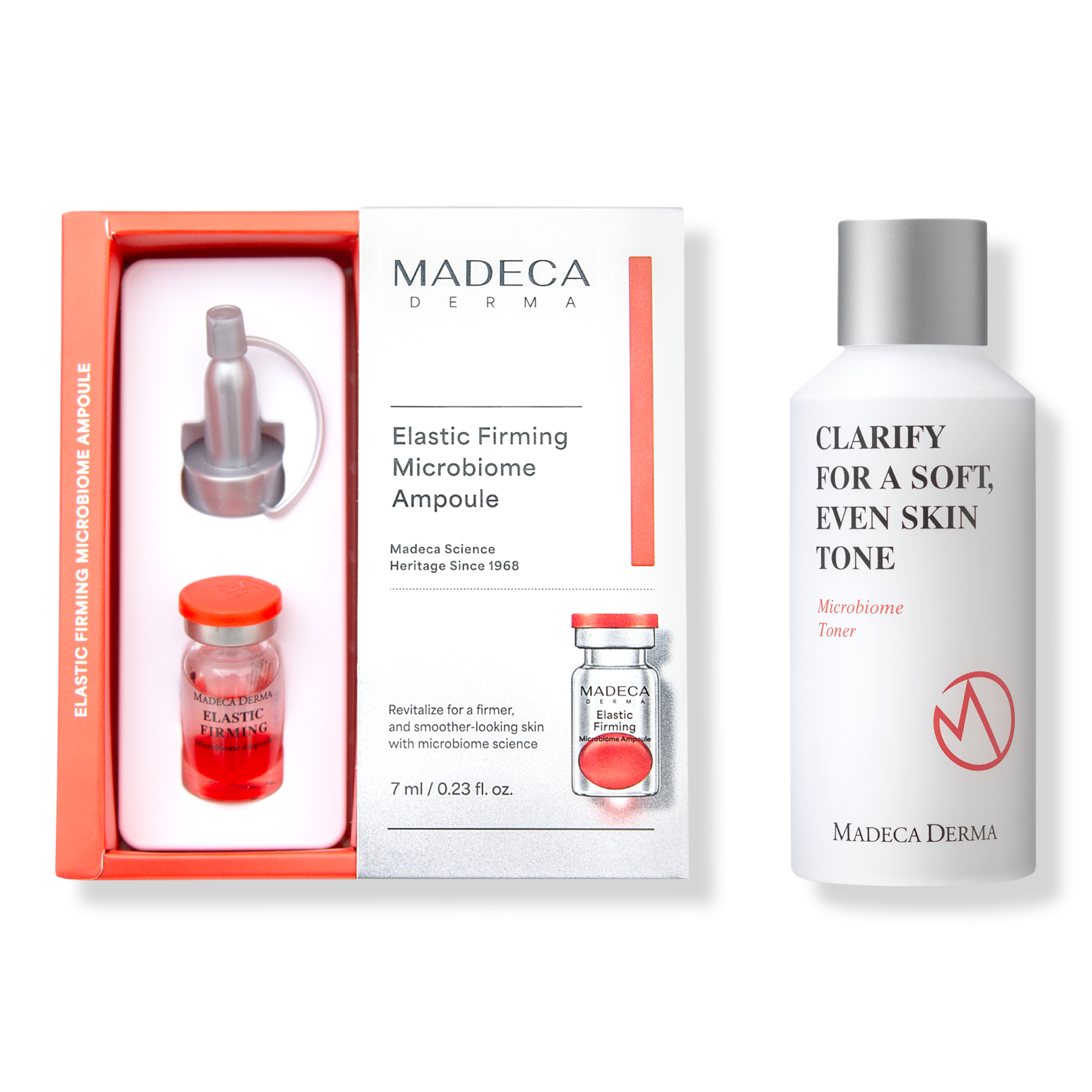 Madeca Derma Elastic Firming Microbiome Ampoule + Microbiome Toner Set #1