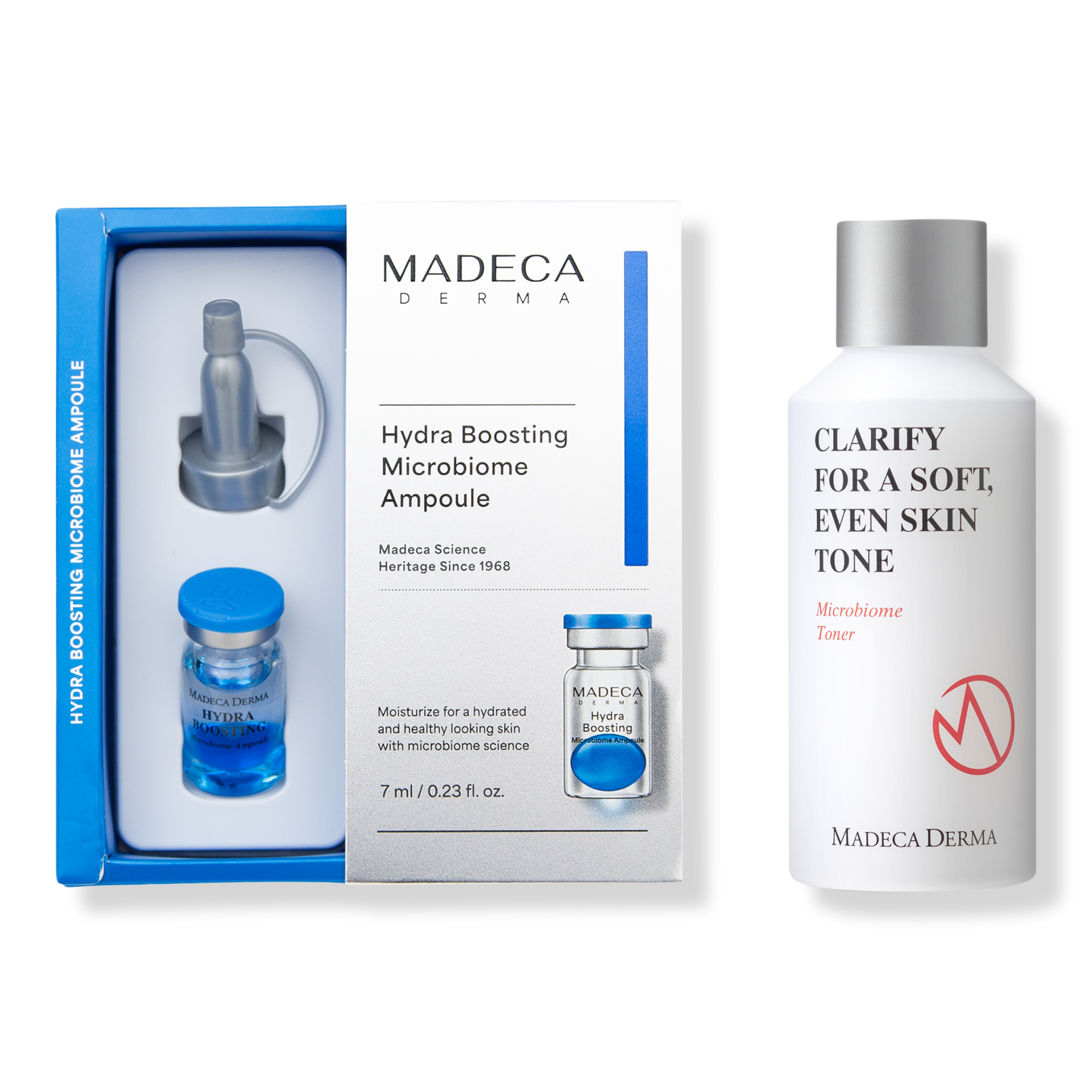Madeca Derma Hydra Boosting Microbiome Ampoule + Microbiome Toner Set #1