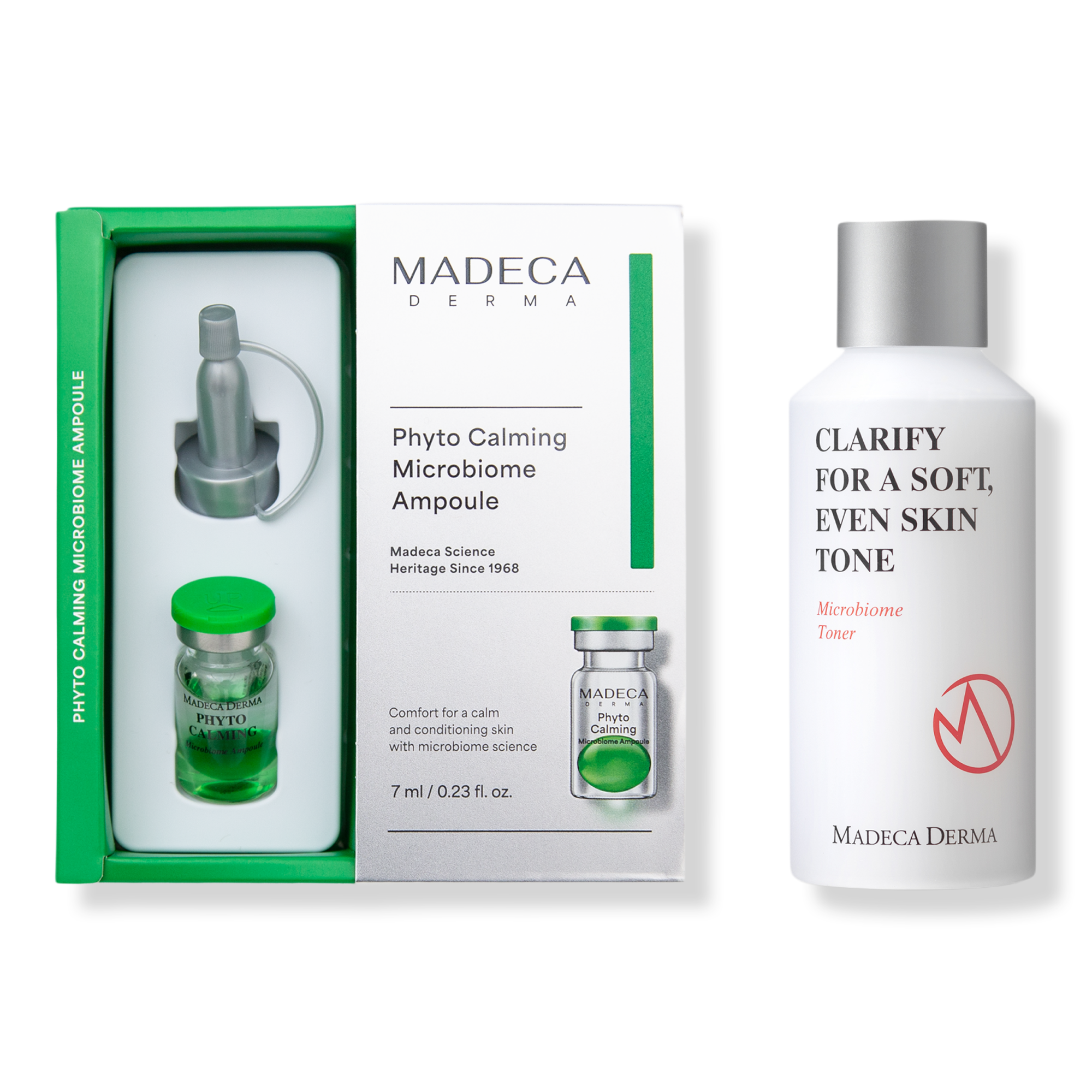 Madeca Derma Phyto Calming Microbiome Ampoule + Microbiome Toner Set #1