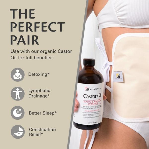 M3 Naturals Castor Oil Body Wrap #7