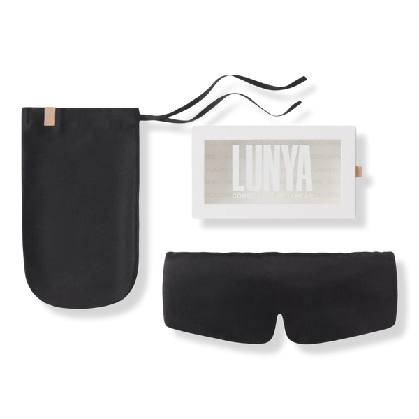 Lunya Washable Silk Eye Mask - Meditative Grey #1