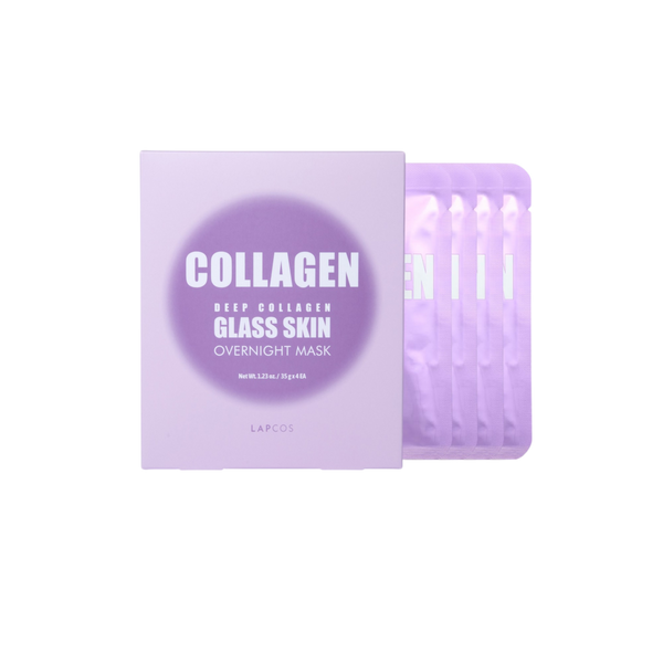 Lapcos Deep Collagen Glass Skin Overnight Mask 4-Pack #1