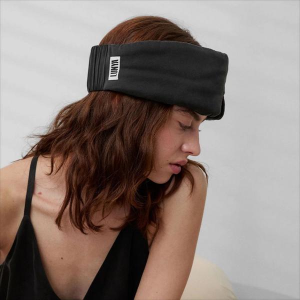 Lunya Washable Silk Eye Mask - Immersed Black #3