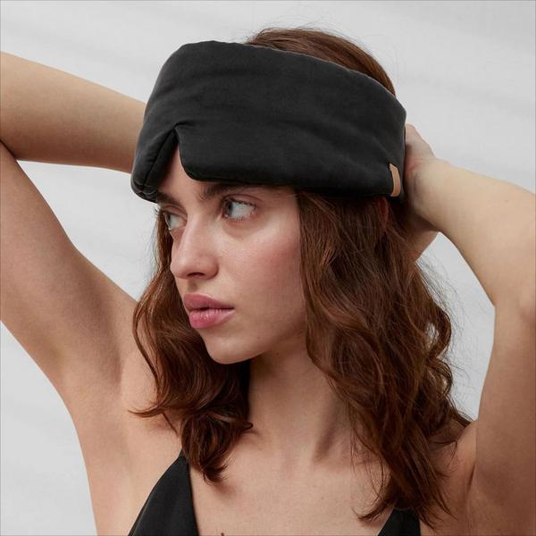 Lunya Washable Silk Eye Mask - Immersed Black #4