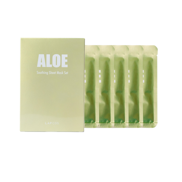 Lapcos Daily Aloe Mask- 5-Pack #1