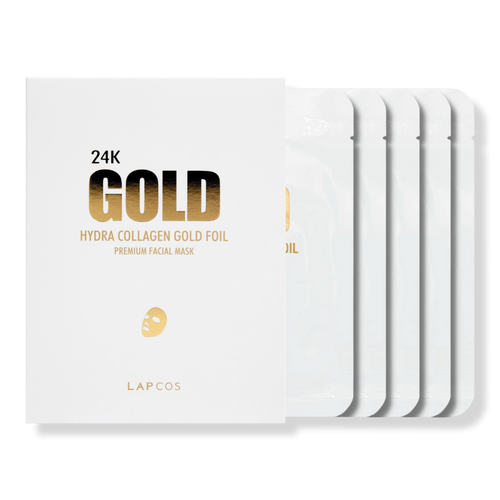 Lapcos - Hydra Collagen 24K Gold Foil Mask 5-Pack | Ulta Beauty