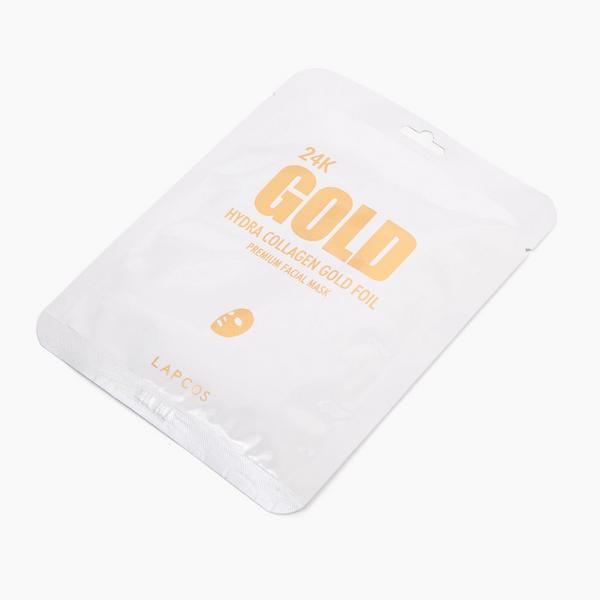 Lapcos Hydra Collagen 24K Gold Foil Mask 5-Pack #3