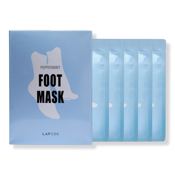 Lapcos Peppermint Foot Mask 5-Pack #1