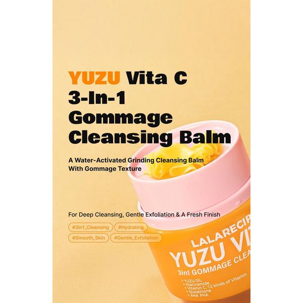 LALARECIPE Vita C 3-in-1 Gommage Cleansing Balm #3