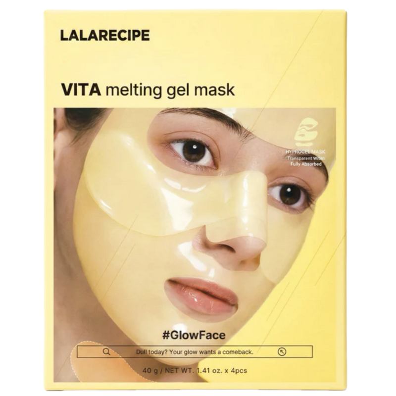 glutathione and vitamin c gel melaskin LALARECIPE - Vita C Melting Gel Mask - Set of 4