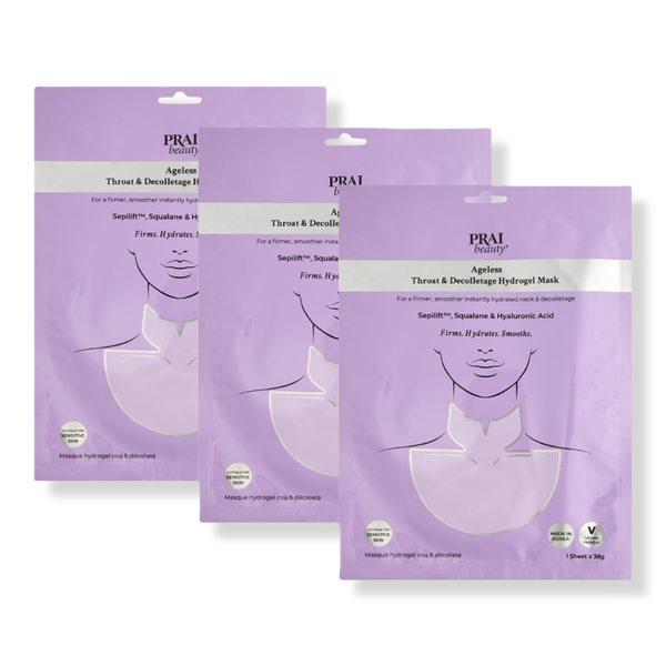 PRAI Beauty Ageless Throat & Decolletage Hydrogel Mask #1