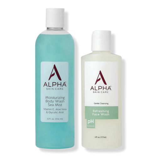 ALPHA 洗顔 化粧水 セット 各7本 facewash skinlotion ALPHA 洗顔 化粧