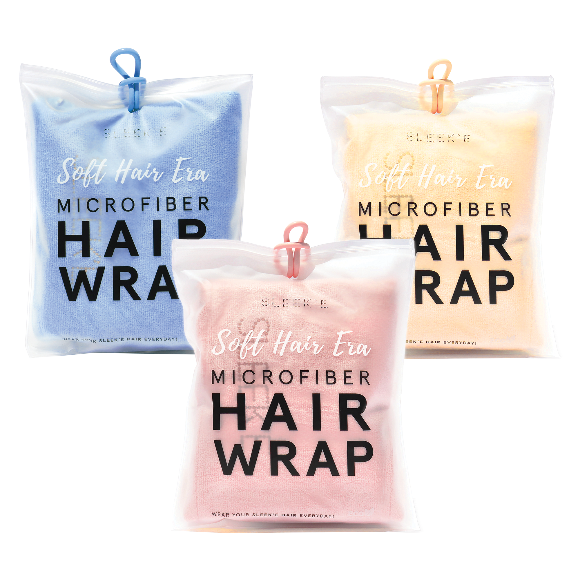 Sleek’e 3-for-2 Hair Wrap Bundle #1