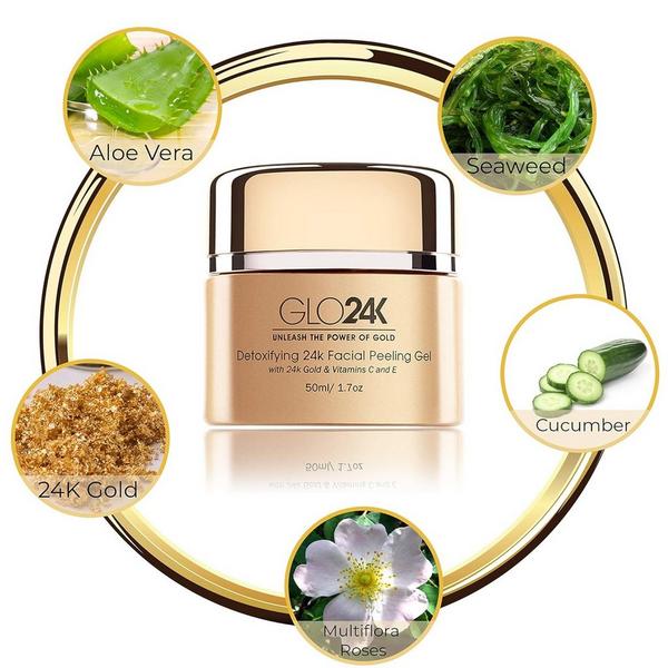 Glo24k 24K Facial Peeling Gel #2
