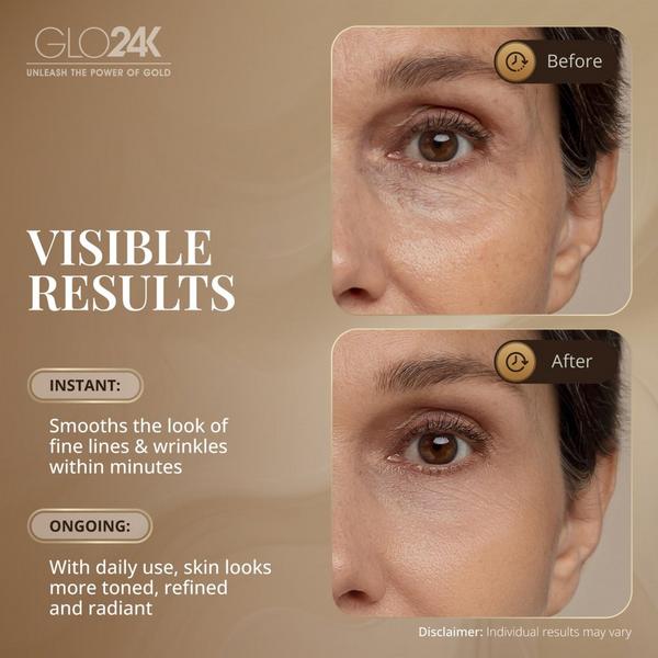Glo24k Express Non-Surgical Anti-Aging Facelift Cream #3