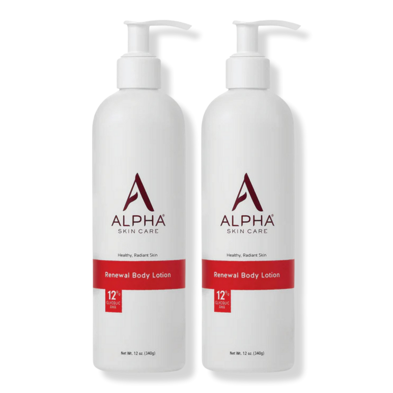 Alpha Skincare - 2-pack Body Lotion 12% Glycolic AHA | Ulta Beauty