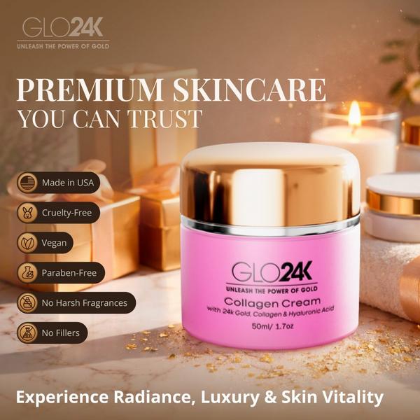 Glo24k Collagen Face & Neck Cream #8