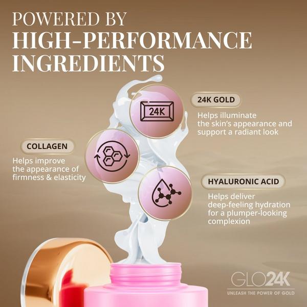 Glo24k Collagen Face & Neck Cream #2