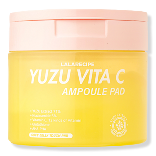 Luara CELLCOSME ブースター液 LALARECIPE - Yuzu Vita C Ampoule Soft Jelly Pads | Ulta Beauty