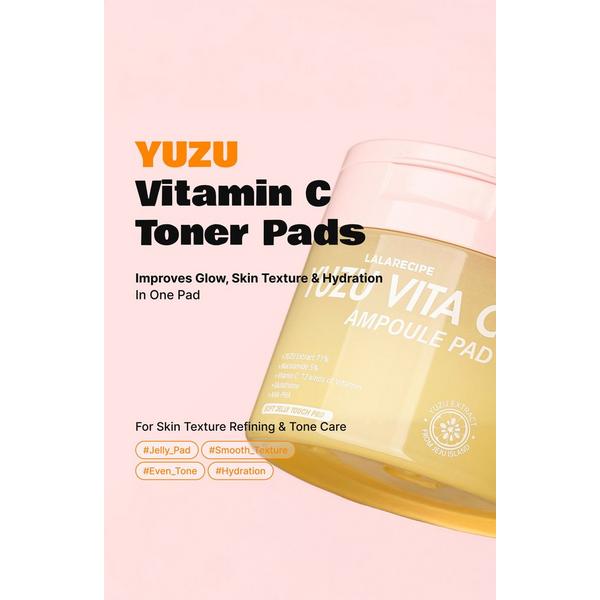 LALARECIPE Yuzu Vita C Ampoule Soft Jelly Pads #2
