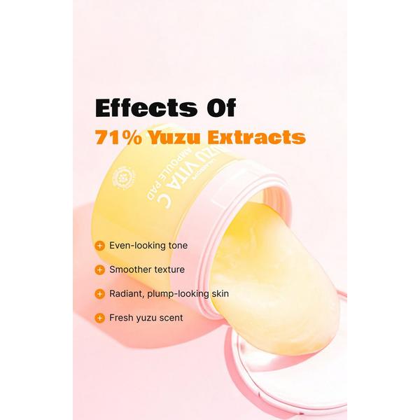 LALARECIPE Yuzu Vita C Ampoule Soft Jelly Pads #5