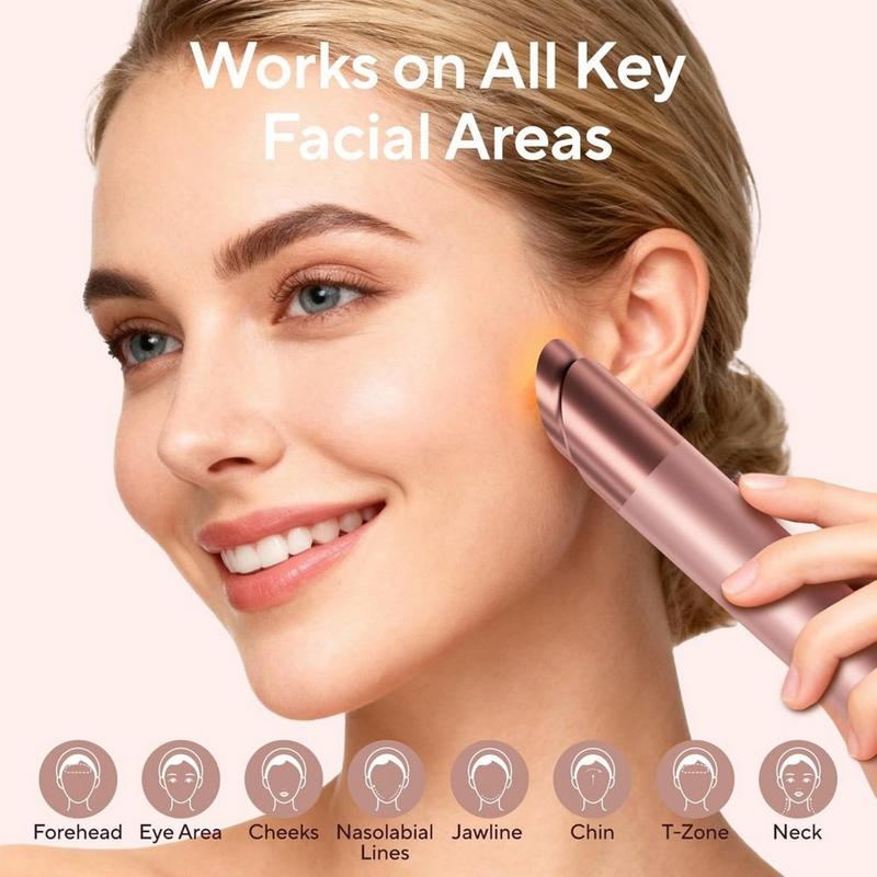 LILA by Akunbem - 9-in-1 LED Light Therapy Facial Massager for