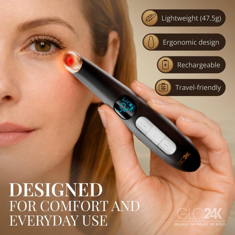 Glo24k - Triple Action Eye Therapy Wand with 24K Eye Serum | Ulta