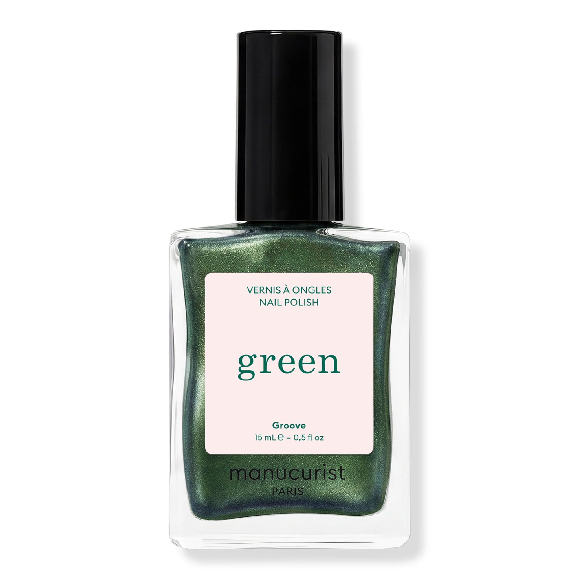 Manucurist Green Nail Polish, Quick Dry, Non-Toxic Nail Polish with Gel-Like Finish #1