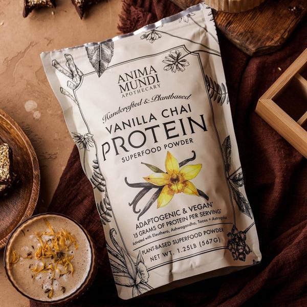 Anima Mundi Vanilla Chai Protein Adaptogenic Superfood Powder #2