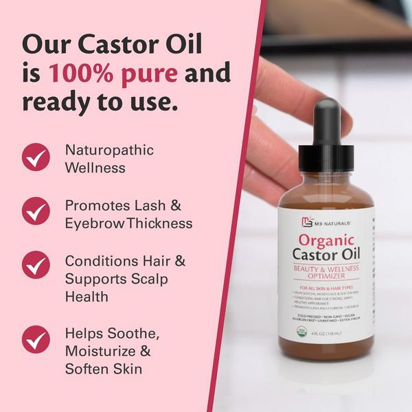 M3 Naturals Organic Castor Oil Liquid #4