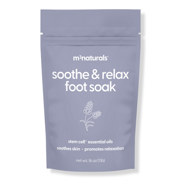 M3 Naturals Lavender Soothe & Relax Foot Soak #1