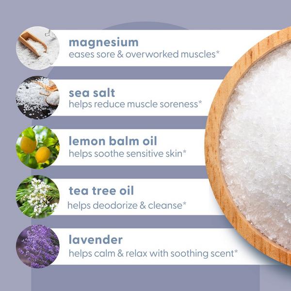 M3 Naturals Lavender Soothe & Relax Foot Soak #2