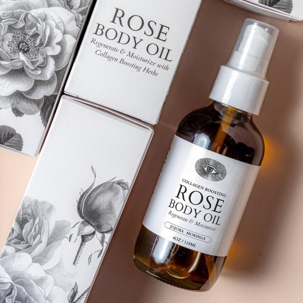 Anima Mundi Collagen Booster Rose Body Oil Regenerative + Moisturizing #2